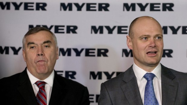 Richard Umbers took over as Myer chief when Bernie Brookes quit in 2015. Umbers has since left the retailer too. 
