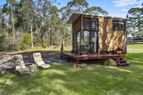 Lives up to the hype ... Azaltie tiny house, Kangaroo Valley.