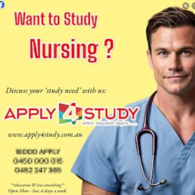 An online advertisement for Apply 4 Study Australia, the host of the event Sarah Henderson attended.