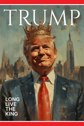 The image published by the White House on X. 