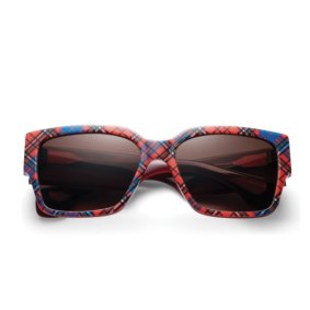 These Vivienne Westwood tartan sunglasses are a wardrobe staple.
