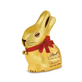 Lindt’s iconic Easter bunny.