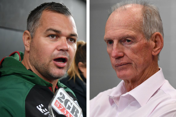 Anthony Seibold and Wayne Bennett appear set to lock horns again.