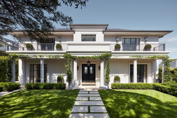 The Bellevue Hill house built by GNC Quality won a MBA award in 2021, and sold this week for $61.5 million.