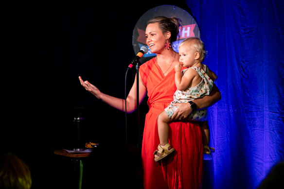 ‘I don’t know whether I’m the smartest person dragging a toddler into the chaos of Fringe’: Amy Hetherington