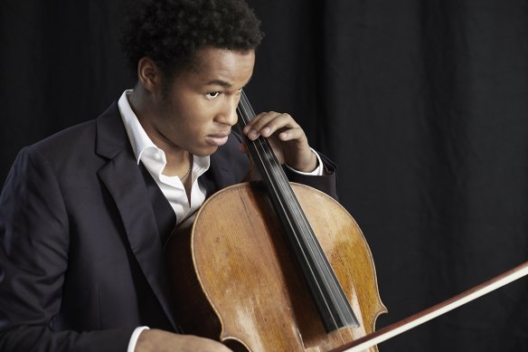 Cellist Sheku Kanneh-Mason.