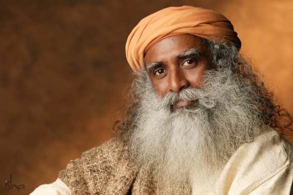 Sadhguru: enlightened but still human.