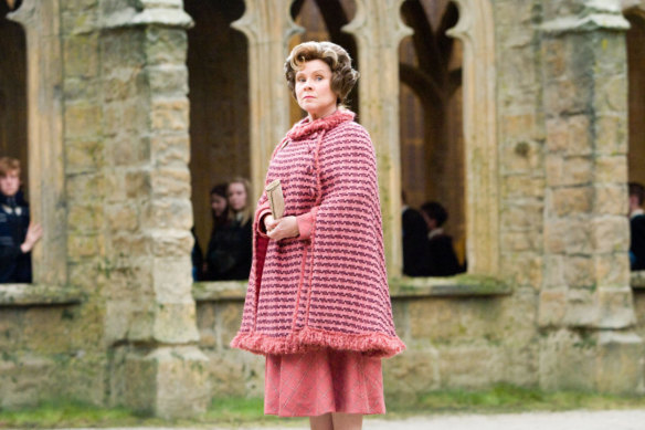 The actress as Dolores Umbridge in Harry Potter and the Order of the Phoenix.
