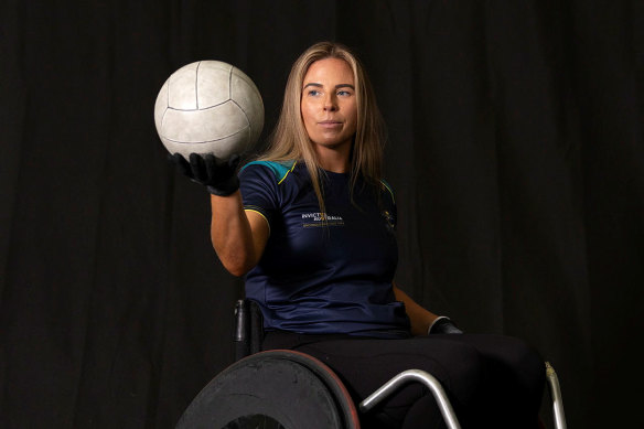 Laura Reynell will compete in wheelchair rugby and wheelchair basketball at the Warrior Games in June.