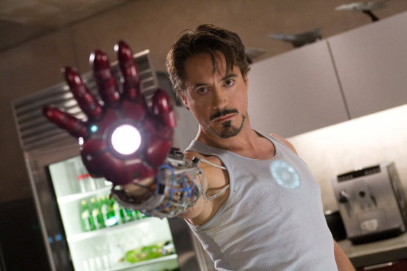 Tony Stark played by Robert Downey jnr.