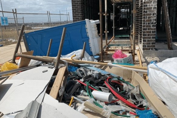 NSW Building Commissioner David Chandler is cracking down on housing developments.