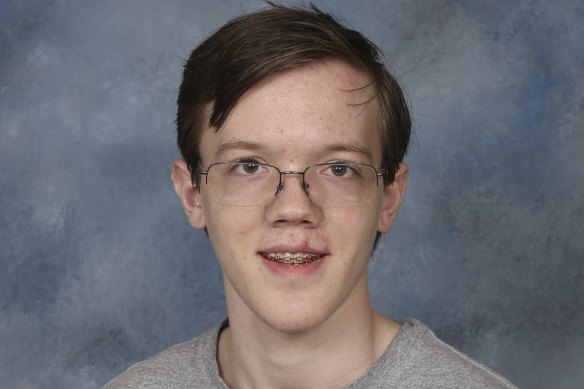 Thomas Matthew Crooks as a student, in a 2021 photo provided by Bethel Park School District.