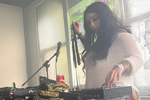 Zubeyda Muzeyyen, who uses the stage name DJ Haram.