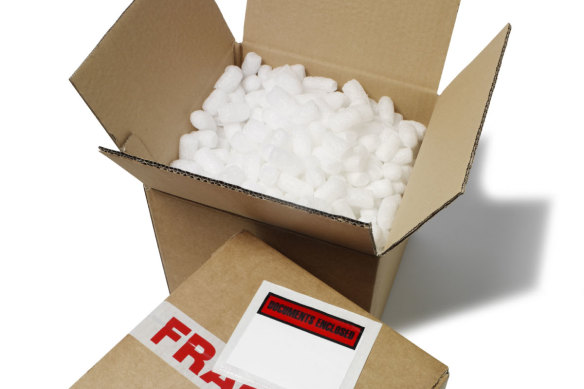 Polystyrene packaging will be banned nationally from 2022.