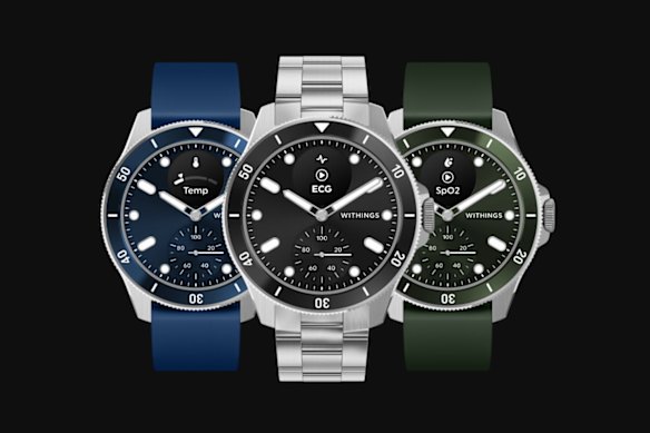 The ScanWatch Nova is a hybrid watch, with an analogue face over digital smarts.
