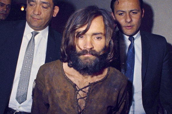 The real Charles Manson, shortly after his arrest in 1969.