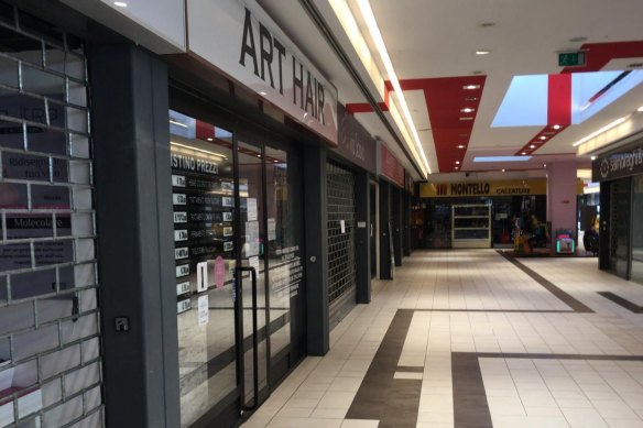 All but essential businesses are shut in Alessandria. 