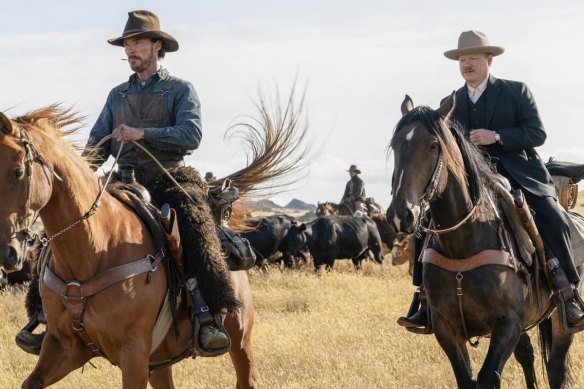 A scene from Jane Campion’s The Power of the Dog.