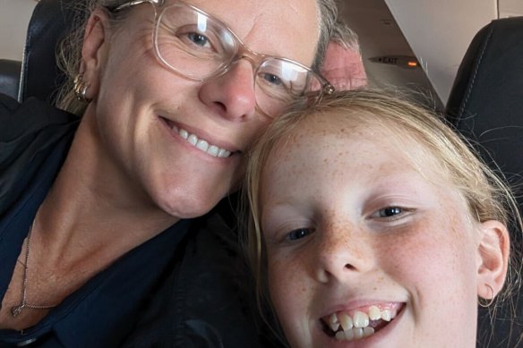 Johanna Barry with daughter Makenzie, who suffered night terrors and hallucinations that her parents attributed to the asthma drug she was taking at the time.