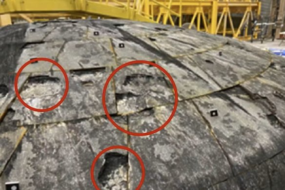 A NASA descobriu que o “pular reentrada” testado em Artemis I foi o motivo dos danos.