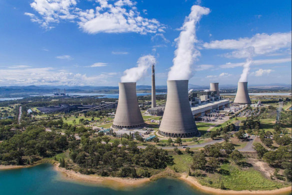 AGL’s Liddell coal-power plant in NSW.