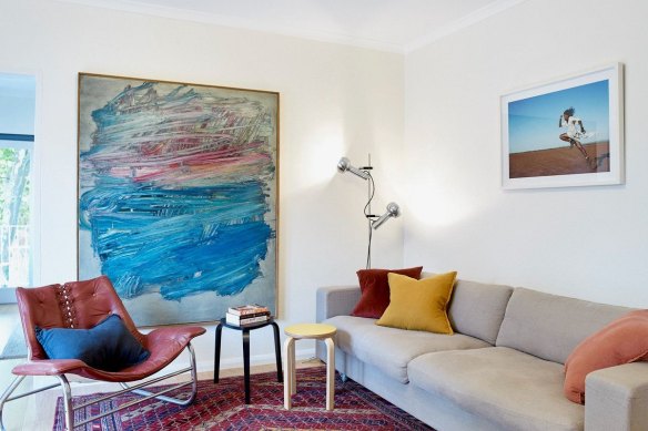 The Redfern apartment was purchased by Claudia Karvan in 2014 for $610,000.