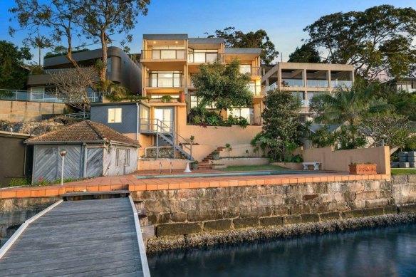The Mosman house built by property industry giant Ian Hayson has sold for about $16 million.