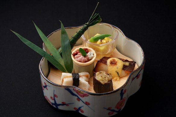 Exquisite dishes.