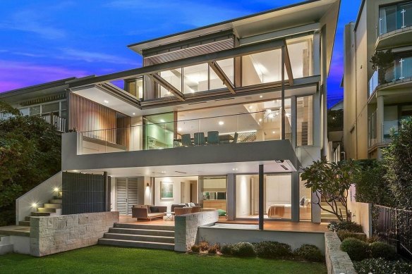 The Mosman house sold by financier Andrew Ipkendanz is set on Balmoral slopes.