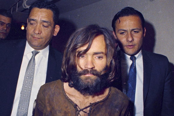 The real Charles Manson, shortly after his arrest in 1969.