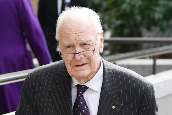 Former governor-general Peter Hollingworth in 2020.