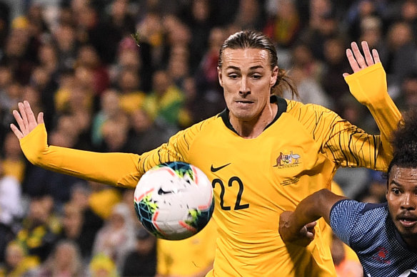 Jackson Irvine is hopeful the Socceroos will be able to take part in the rescheduled Copa America.