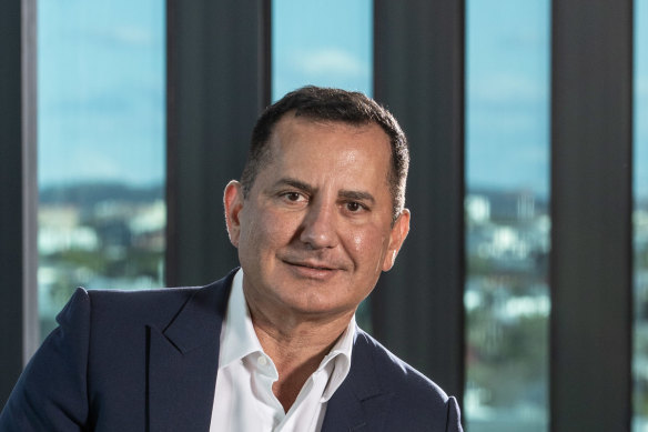 George Frazis, CEO of Bank of Queensland, said the deal would deliver sustainable profit growth. 