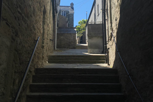 The lanes of Lerwick.