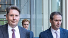 Former Star CEO Matt Bekier (left) is defending claims he breached his directors’ duties. 