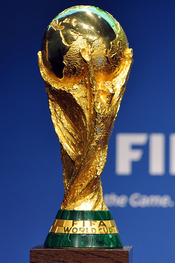 The World Cup trophy.