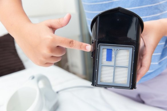 Using a HEPA filter in your vacuum can help bring allergy relief.