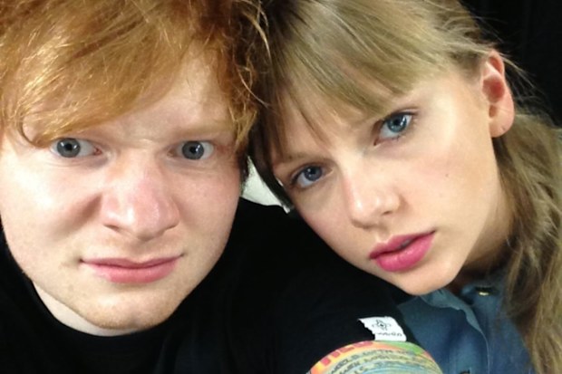 Ed Sheeran and Taylor Swift