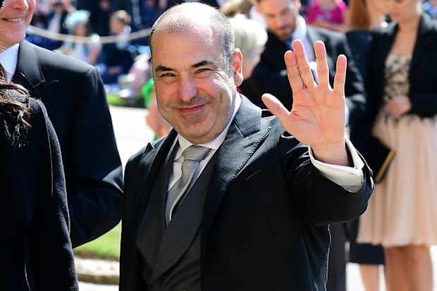 Rick Hoffman at Royal Wedding