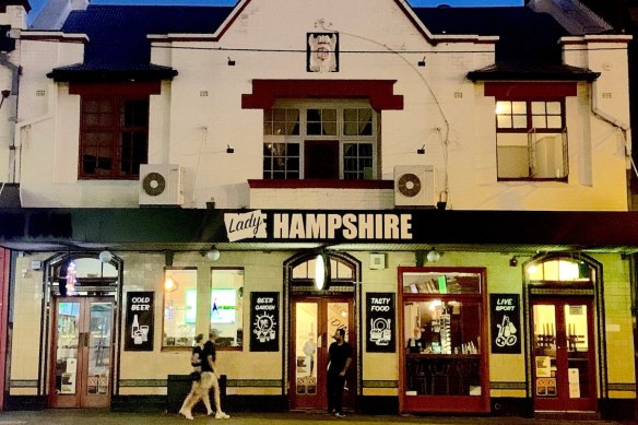 The Lady Hampshire has been refurbished and has a new menu and more live music.  