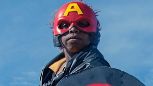 Tony Albert and David Charles Collins’  Warakuna Superheroes #1_2017 features Indigenous boy Kieran Lawson as a proud First Nations caped crusador.