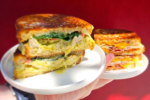 Elevate serves toasties and bagels.
