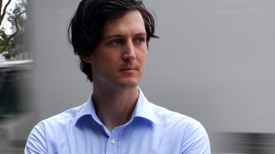 Councillor Rory Amon, who is running as the Liberal candidate to replace outgoing Cities Minister Rob Stokes.