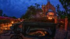 The Haunted Mansion attraction at Disney’s Magic Kingdom, Florida. Hidden cameras captured someone scattering what turned out to be human remains there. 