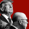 The contest between Anthony Albanese and Peter Dutton will take place in the shadow of Donald Trump.