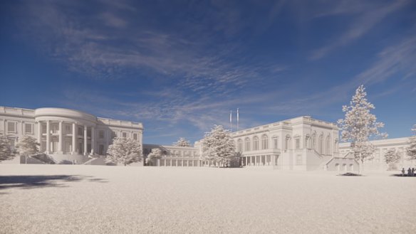 The Republican president has been determined to put his stamp on the executive mansion.