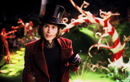 Johnny Depp as Willy Wonka in “Charlie and the Chocolate Factory”: Netflix is about to buy the works of the late British novelist Roald Dahl, sources say.