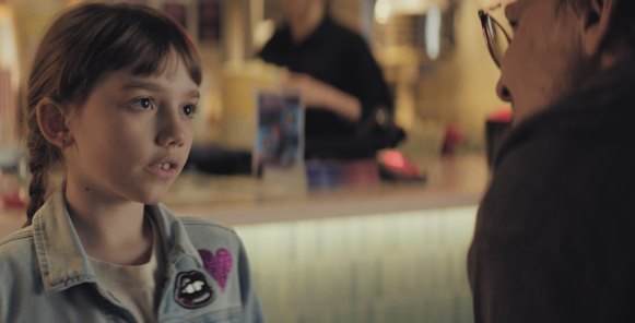 Zumi Edgerton and Damon Herriman in Candy Bar.
