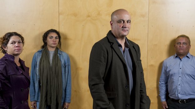 Gerry Georgatos (second from right) says the state government's policy is leaving vulnerable kids worse off. 