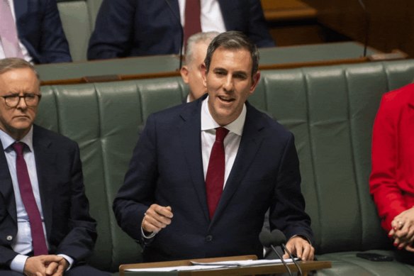 Federal Treasurer Jim Chalmers.